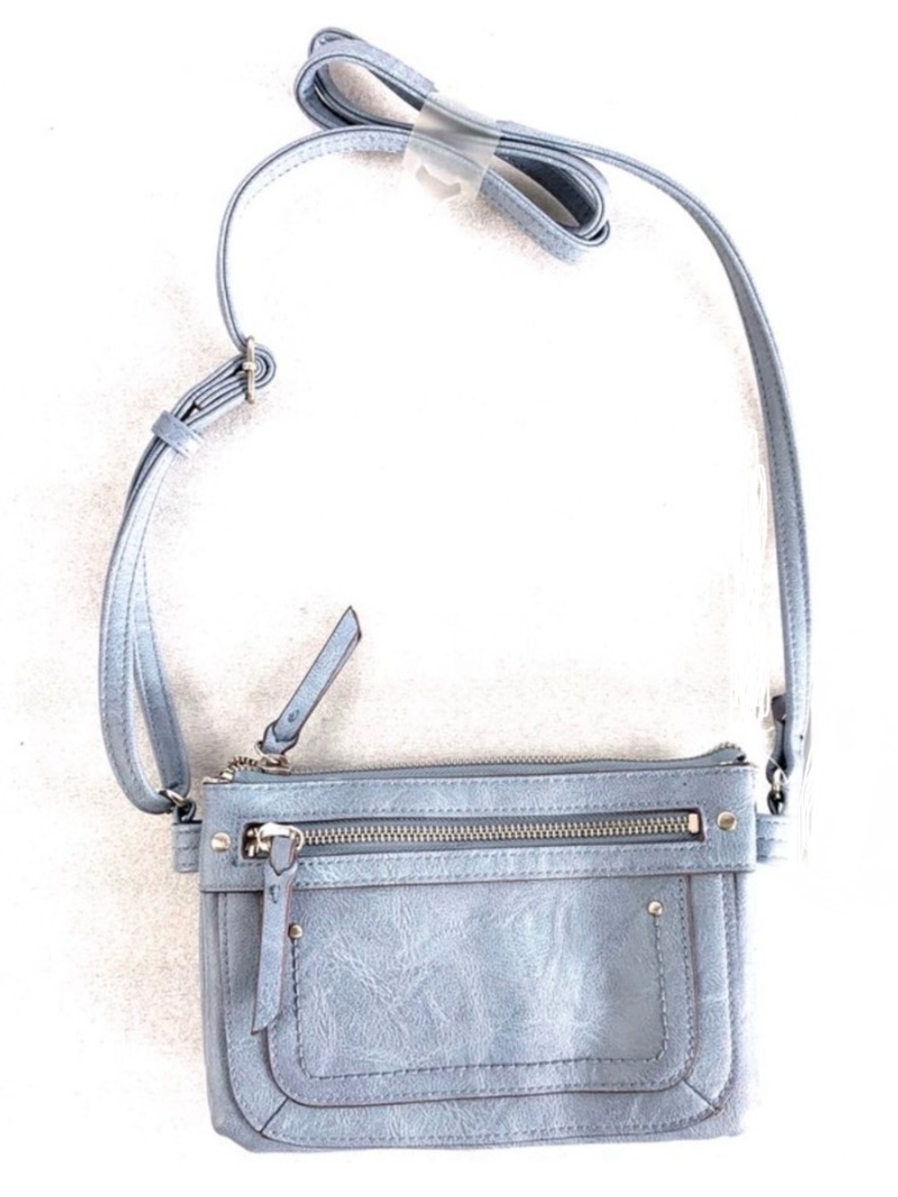 INC International Concepts Light Blue Crossbody Bag